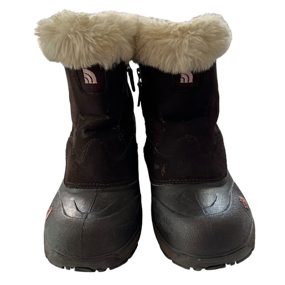 THE NORTH FACE GREENLAND ZIP BROWNIE BOOTS SIZE 4 - Picture 3 of 12